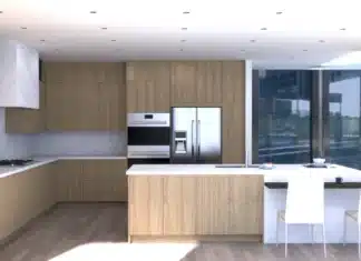 How To Save Money On Kitchen & Bathroom Remodeling Projects DIY european flat panel rta kitchen cabinets