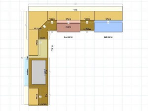 l-shape kitchen layout