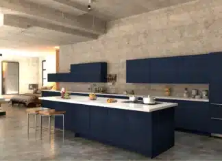 Teach DIY’ers How to Assemble RTA Cabinets super matte deep blue rta kitchen cabinets for diy'ers