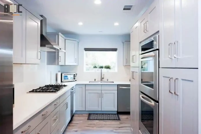 grey shaker rta kitchen cabinets