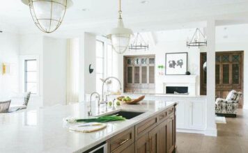 Will A Kitchen Island Fit In Your Home Design kitchen island with sink and two faucets
