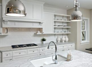 Upper Kitchen Cabinets Or Open Shelves For Your Kitchen shaker kitchen cabinets with open shelving