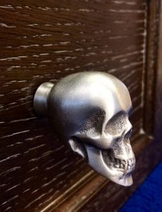 skull design hardware for bathroom vanity