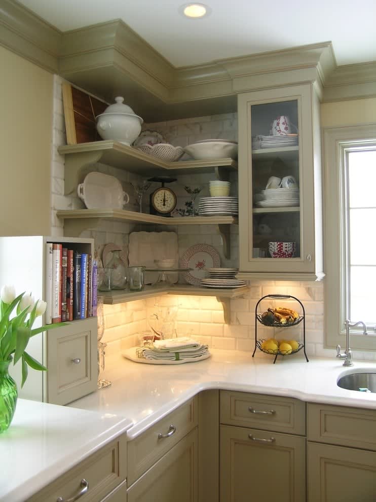 Easy Open Shelving In The Kitchen With Images Easy Home Decor