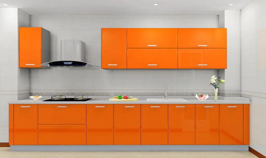 Kitchen-design-ideas-orange-kitchen-cabinets