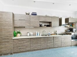 Gorgeous Kitchen Cabinet Hardware Ideas For a Unique Design The-liner-hardware-of-a-modern-kitchen-euro-style-flat-panel-kitchen-cabinets