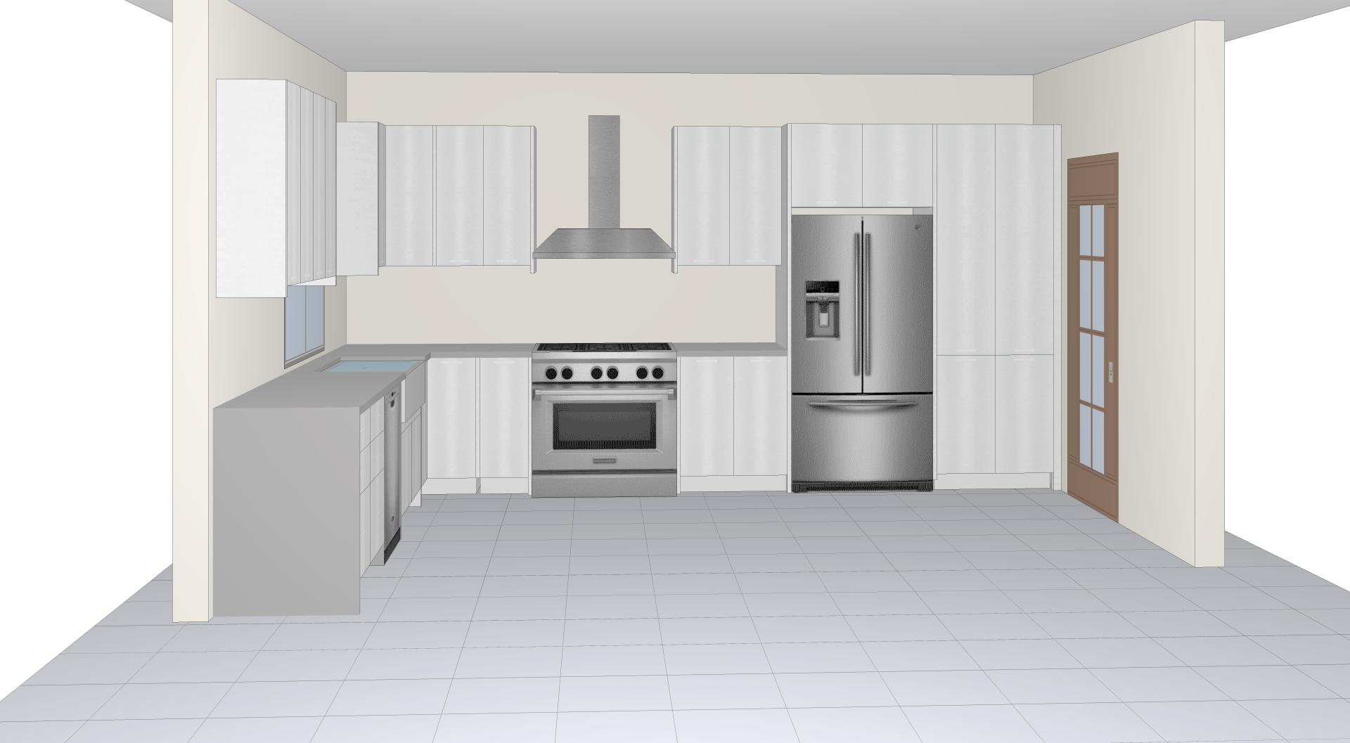 How to Design the Dream Kitchen  White  Gloss  Euro Cabinets