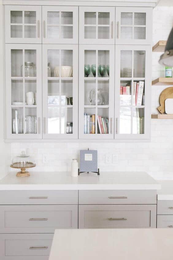 7 Reasons Upper Kitchen Cabinets Beat Open Shelving - Best ...