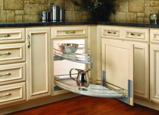 Coolest Kitchen Corner Cabinets You Can Try corner-kitchen-cabinet-technology-saving-space