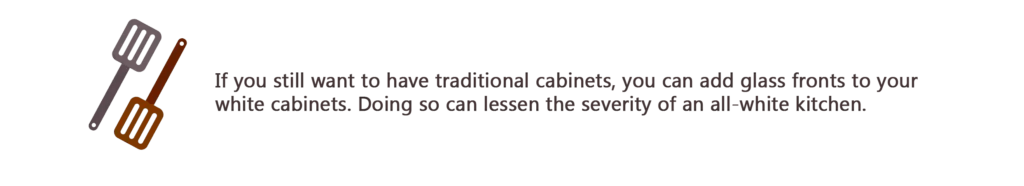 white kitchen cabinet idea - tips