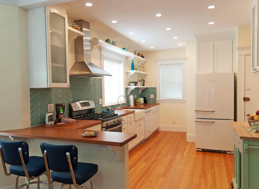 table surface and countertop tiny kitchen design ideas