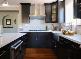 Create Elegant Kitchen With Shaker Espresso Kitchen Cabinets espresso shaker kitchen cabinets