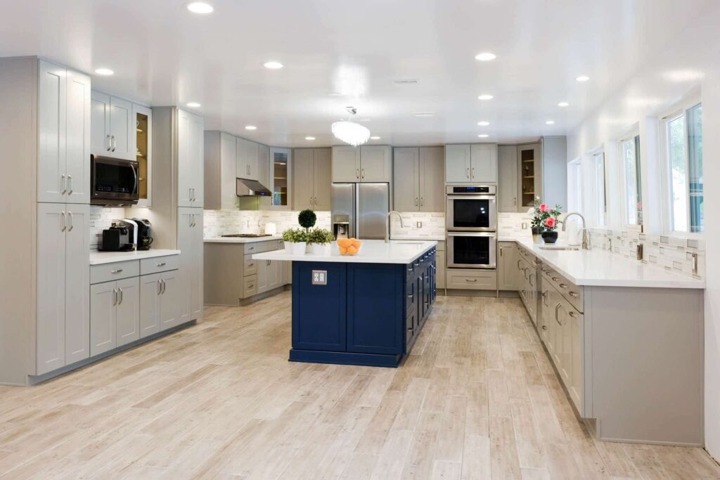 two tone cabinets