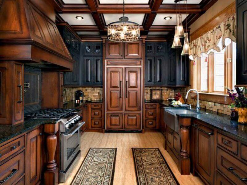 two tone cabinets