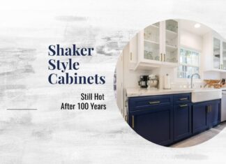 Shaker Style Cabinets Still Hot After 100 Years