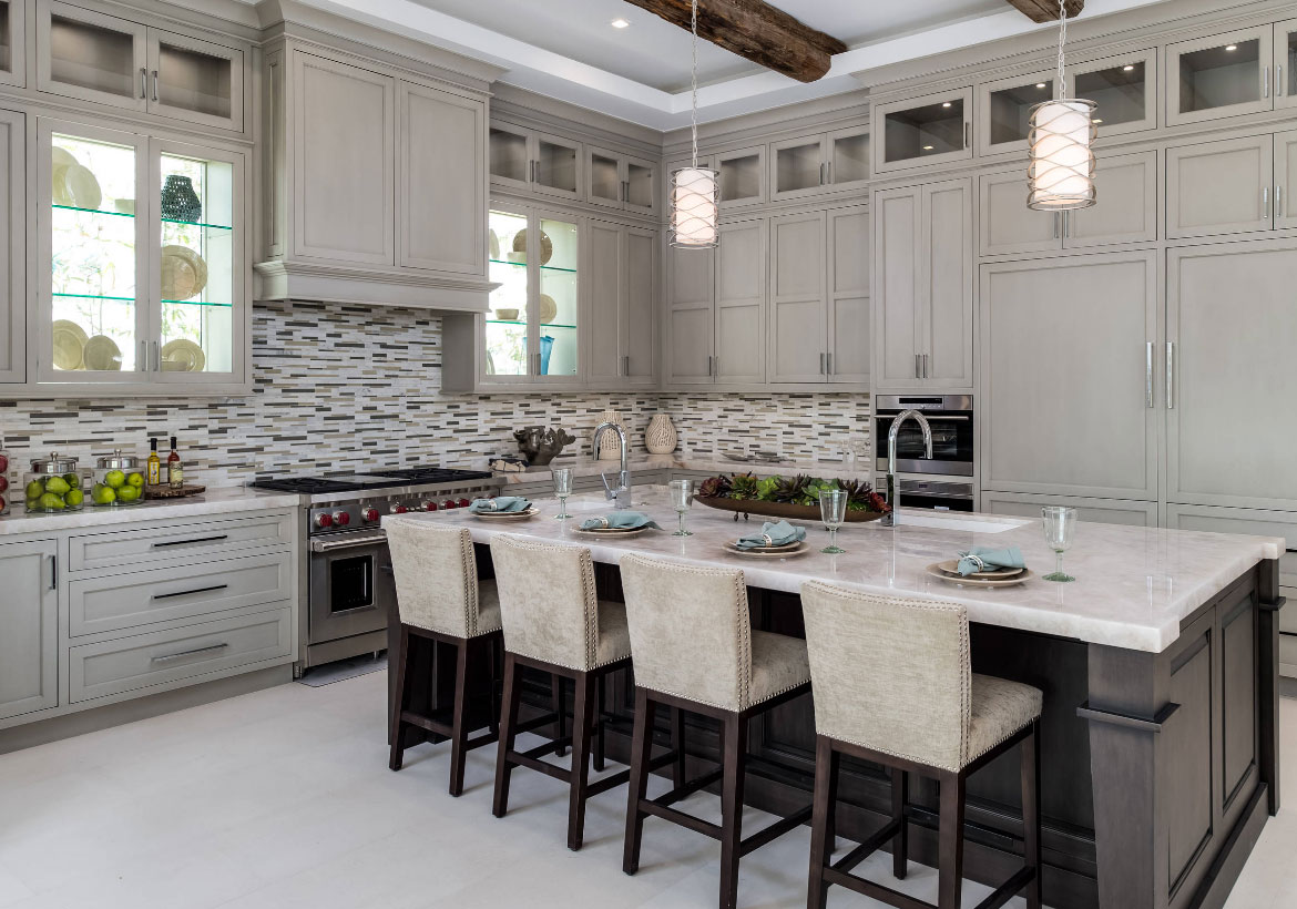 kitchen transitional interior design