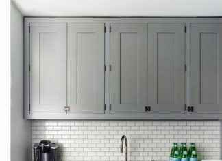 Backsplash And Countertop Ideas For Grey Shaker Cabinets