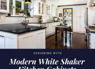 Designing Kitchens With Modern White Shaker Cabinets Modern White Shaker Cabinets