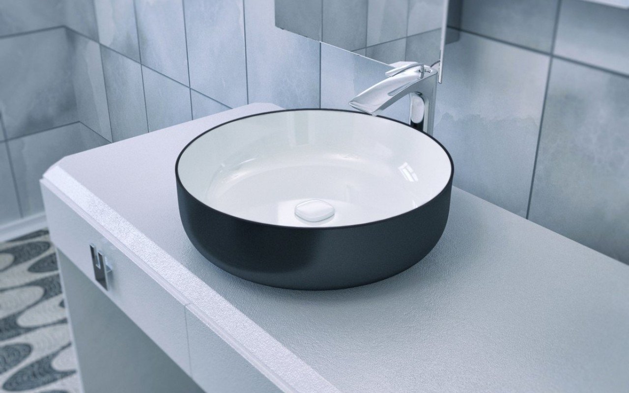 ceramic vessel sink