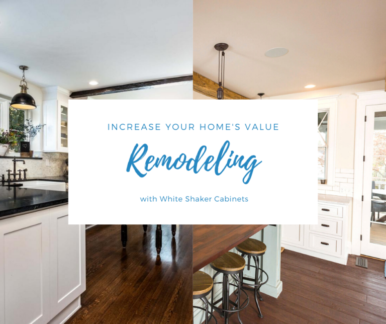 Increase Your Home Value With White Shaker Cabinets