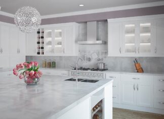 Ordering Online Kitchen Cabinets Makes Remodeling Affordable modern white shaker kitchen cabinets