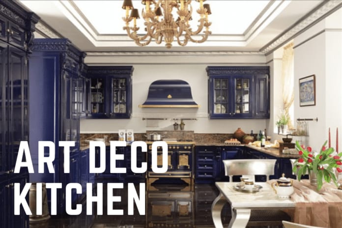 art deco kitchen