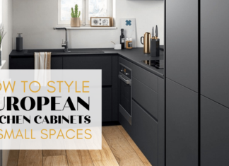 How To Style European Kitchen Cabinets In Small Spaces european kitchen cabinets in small spaces