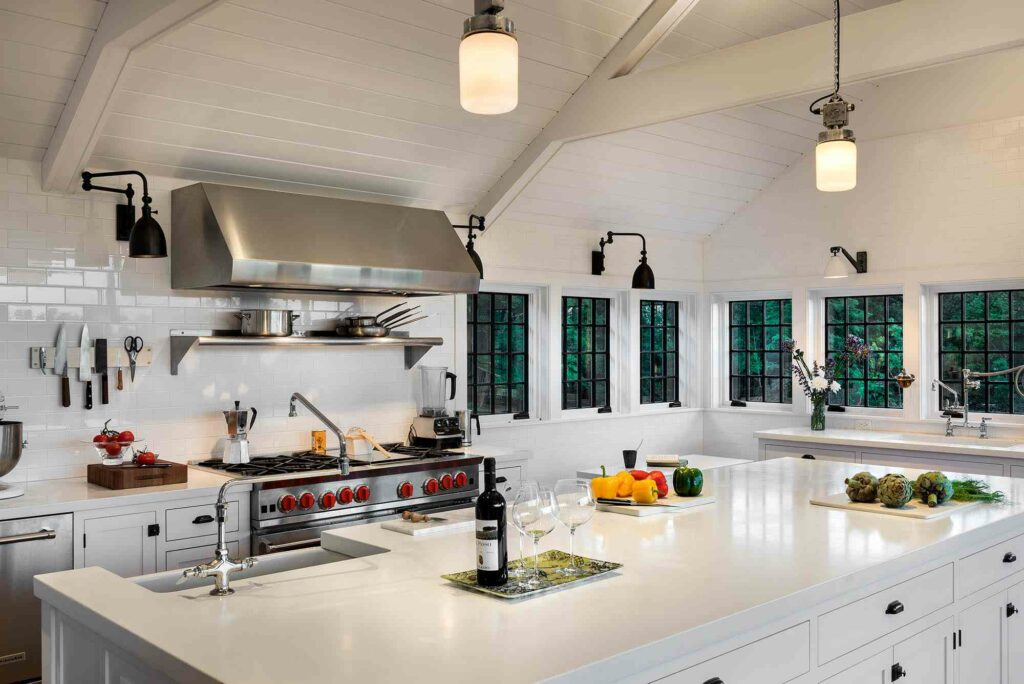 farmhouse style kitchen lighting 