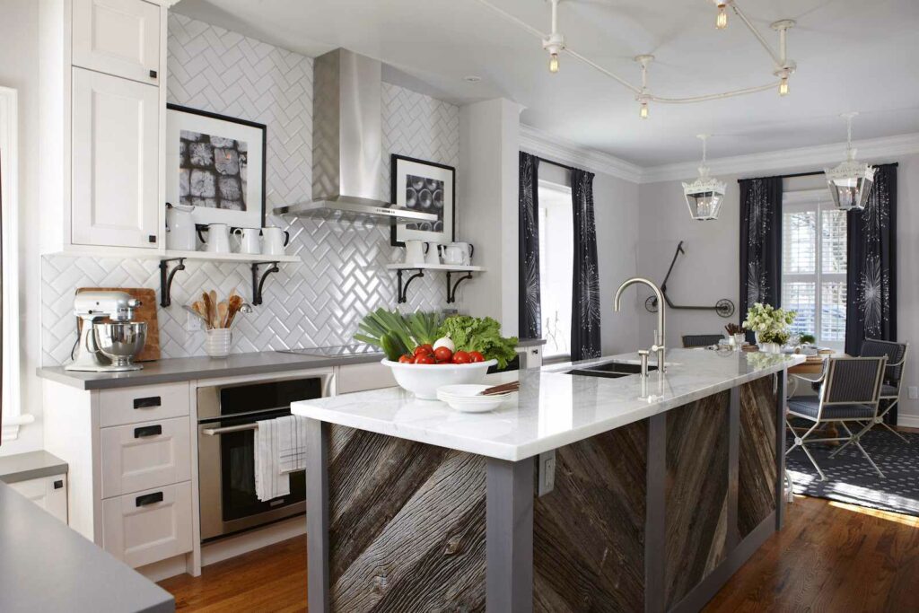 farmhouse style kitchen island