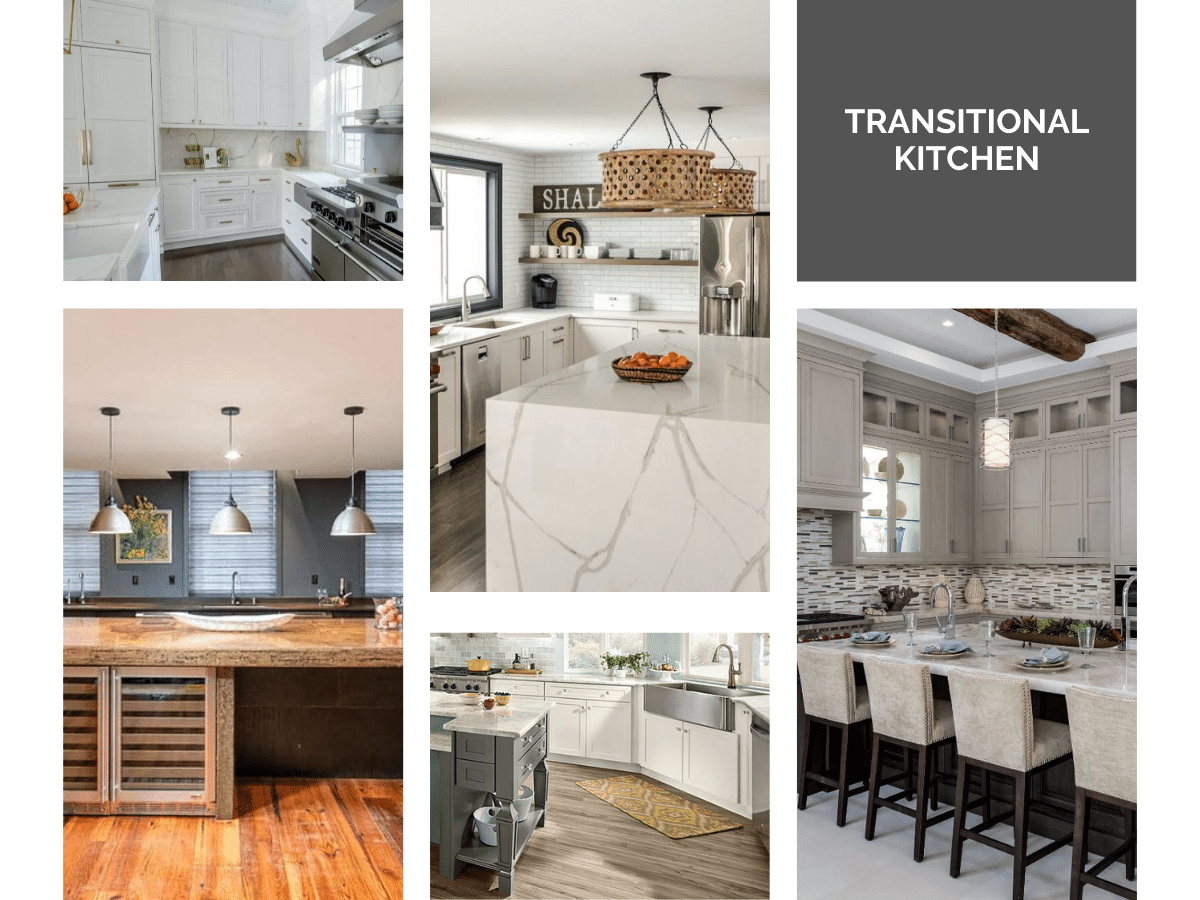 How To Get The Transitional Style Kitchen Look