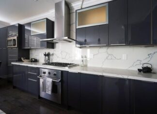 Designing Dark Kitchen with European Style Kitchen Cabinets European Style Kitchen