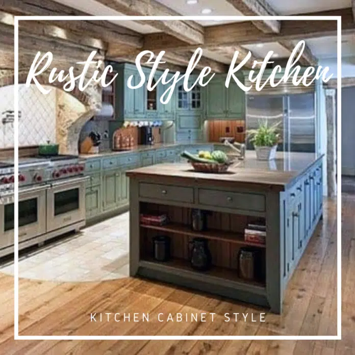 rustic style kitchen