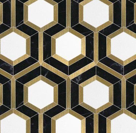 Unique Backsplash Geometric Tile Patterns