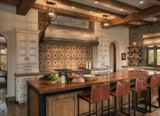 Warm And Artistic: The Southwestern Kitchen Style southwestern style kitchen