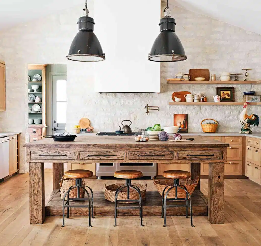 farmhouse style kitchen design trend