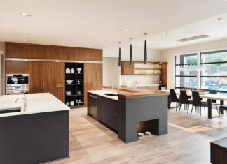 goodbye kitchen triangle design trend