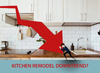Is There A Kitchen Remodel Downtrend? Let’s Look! remodel downtrend