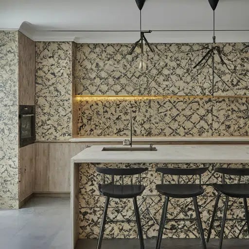  Decorative patterns in the kitchen 