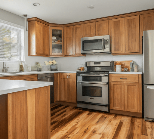 6 Most Popular Kitchen Flooring Pros and Cons hardwood kitchen flooring idea