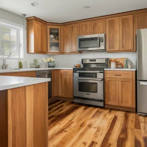  Hardwood floors kitchen ideas