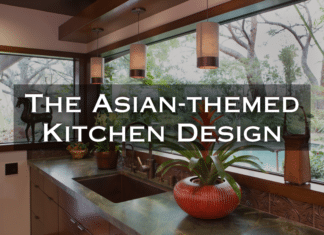 The Peaceful Fusion Of The Asian-Style Kitchen the asian-themed kitchen design