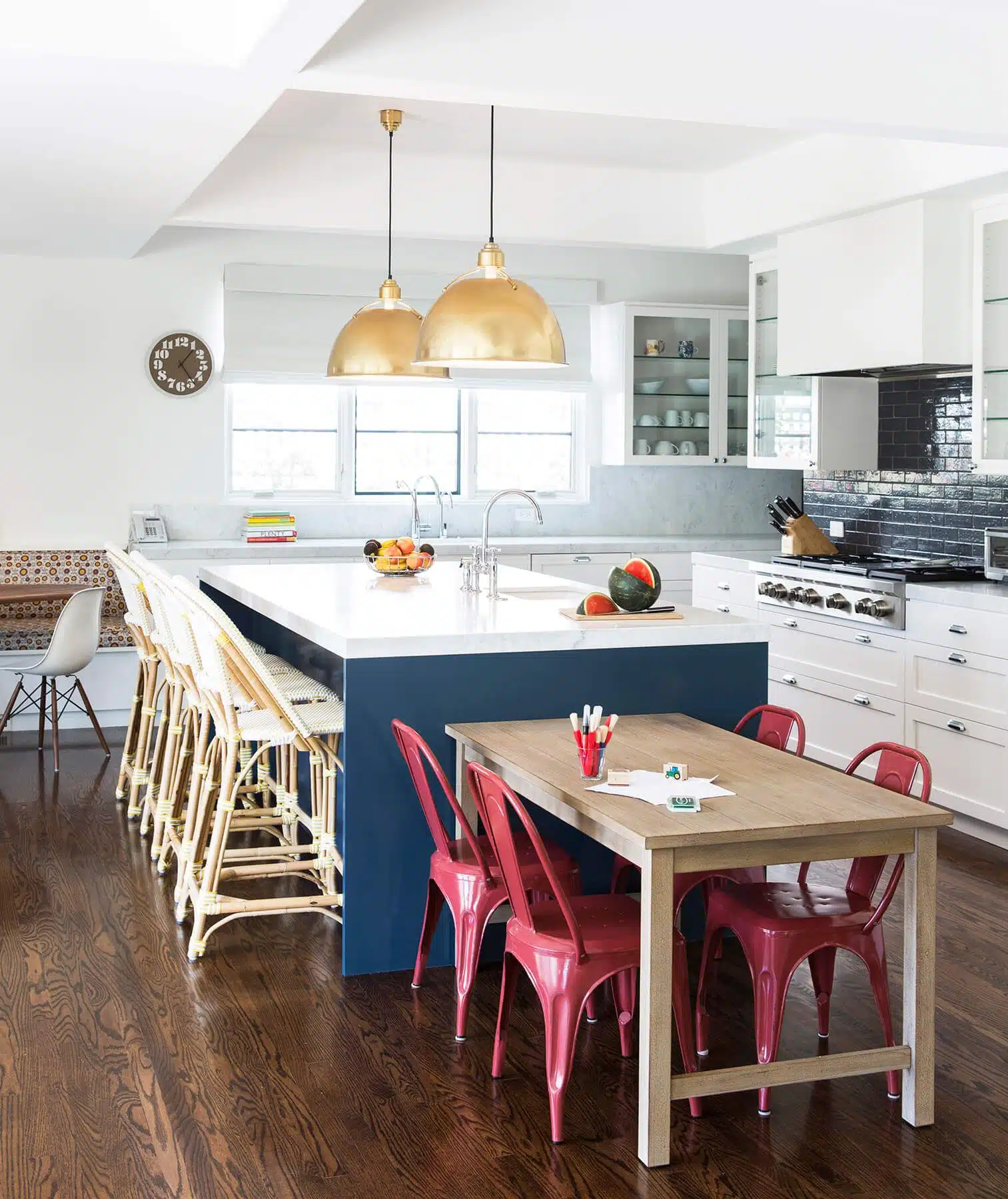 family friendly kitchen island design