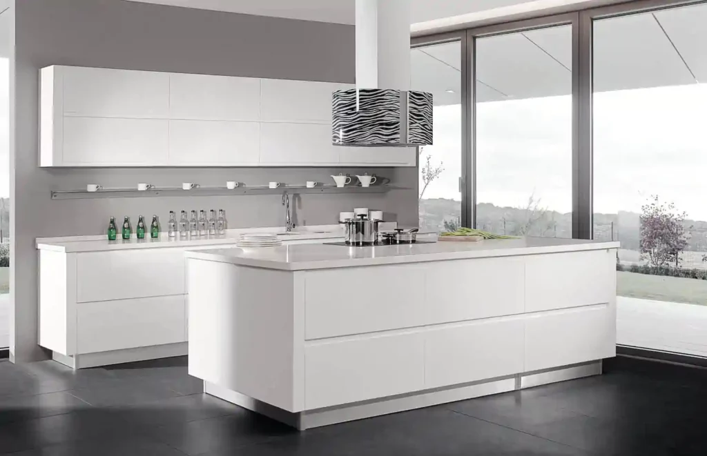 timeless white cabinets for a modern aesthetic