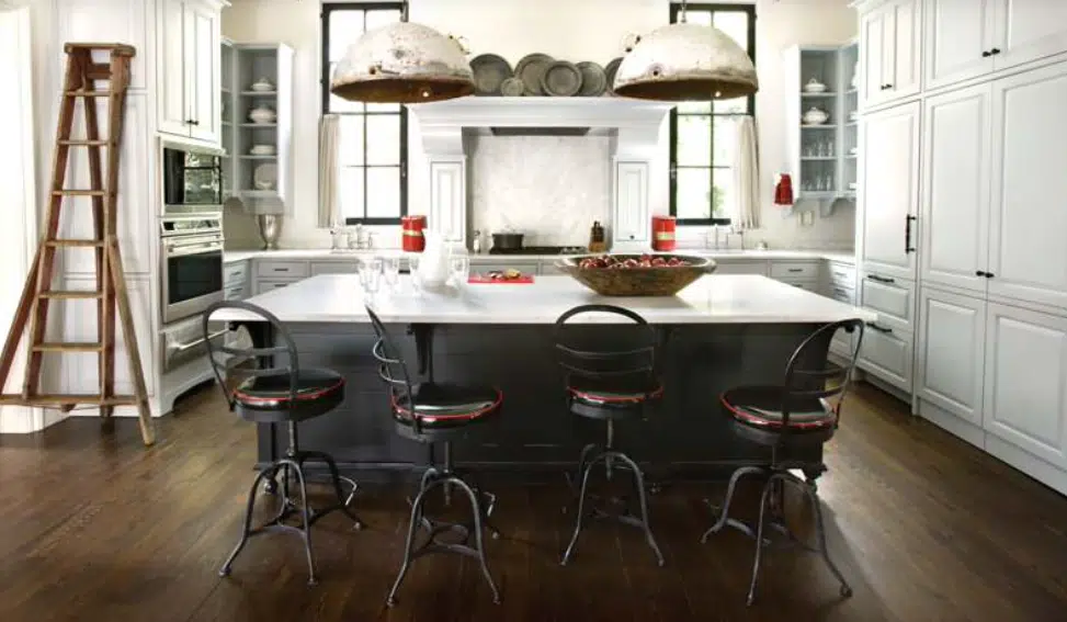 Industrial Kitchen Style with Featuring Mixed Kitchen Pieces