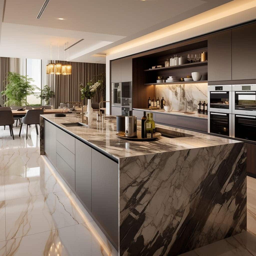 sophisticated modern kitchen design