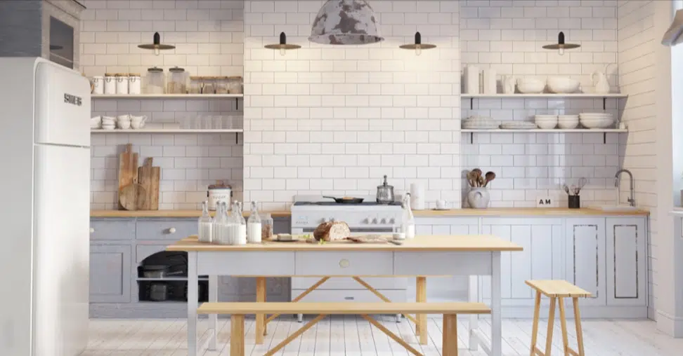 functional scandinavian kitchen design