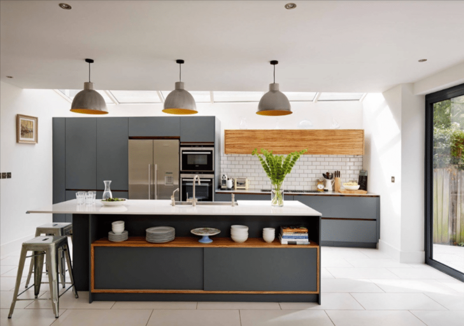 semi industrial kitchen looked designed by roundhouse