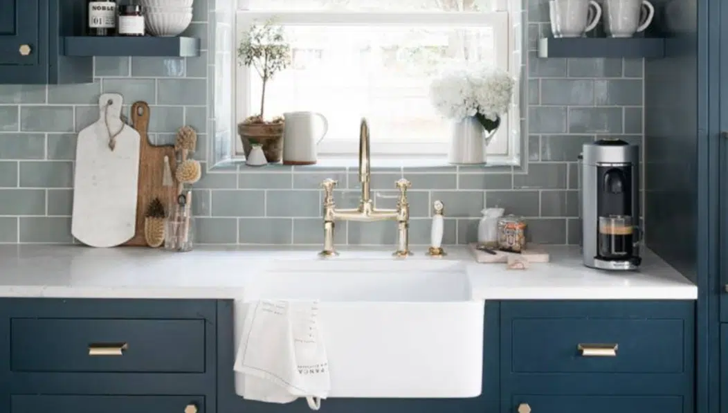 beyond the blue kitchen design