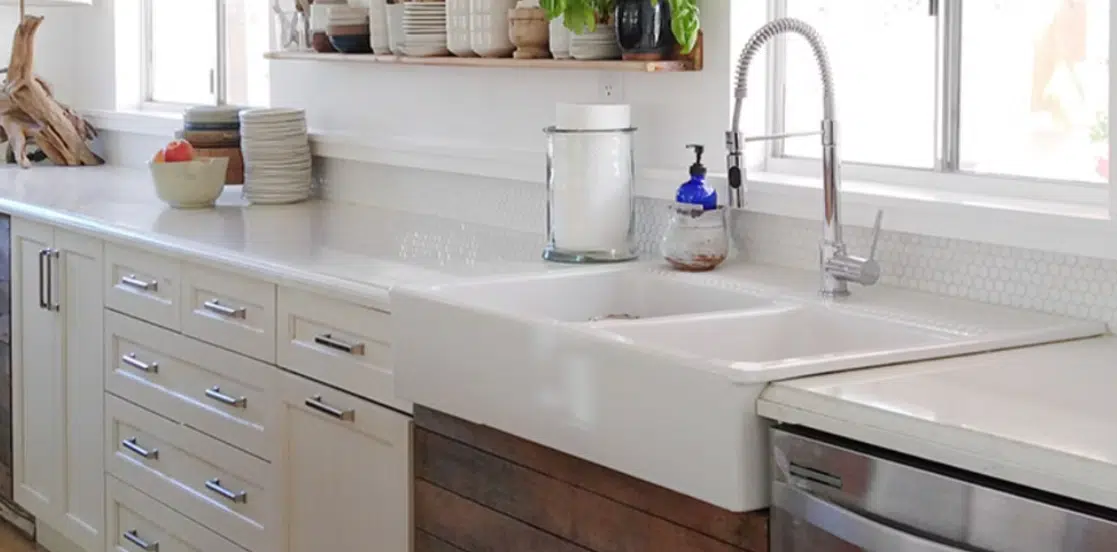 double basin farmhouse sink