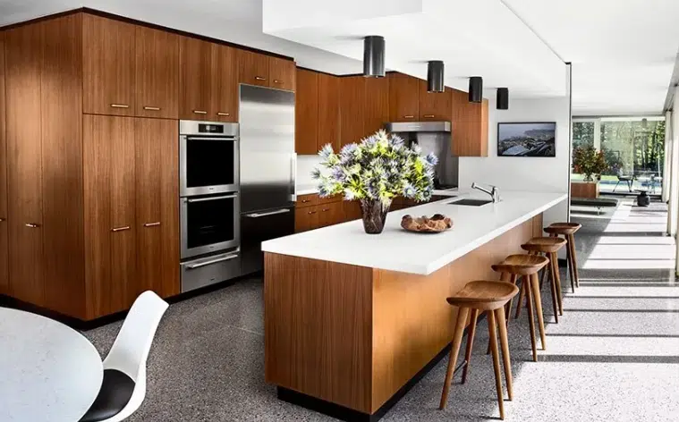 modern midcentury kitchen design